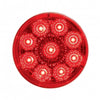 2" Round Red Reflector LED