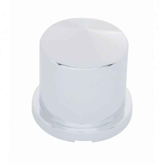 33mm X 1-7/8" Chrome Plastic Pointed Nut Cover - Push-On