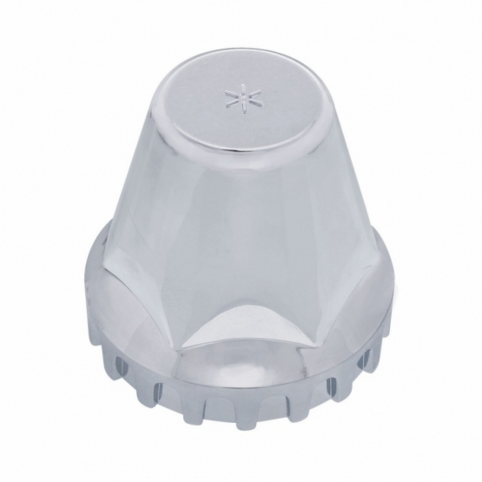 33mm X 2" Chrome Plastic "Low Rider" Nut Cover - Thread-On