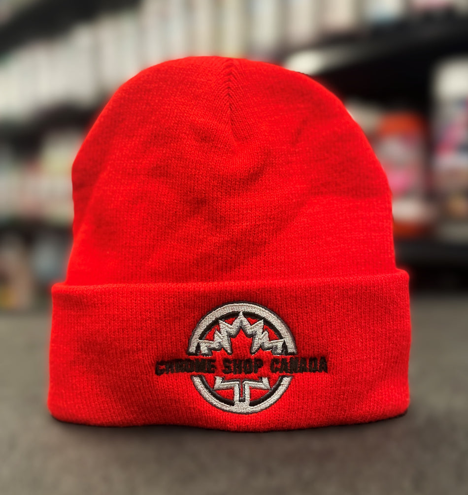 Chrome Shop Canada Red Beanie