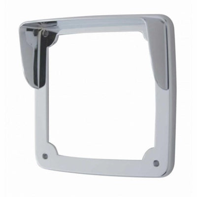 Square Double Face Light Bezel With Visor