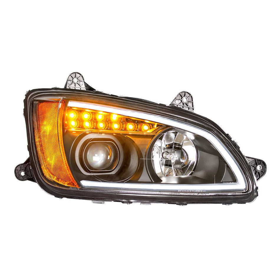 Blackout Projection Headlight For 2008-2017 Kenworth T660 - Passenger