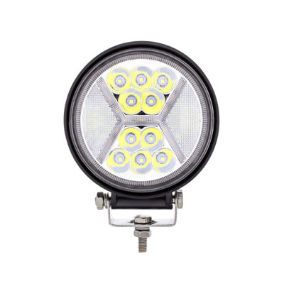 4.5" LED Worklight with Amber X