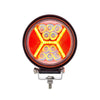4.5" LED Worklight with Red X