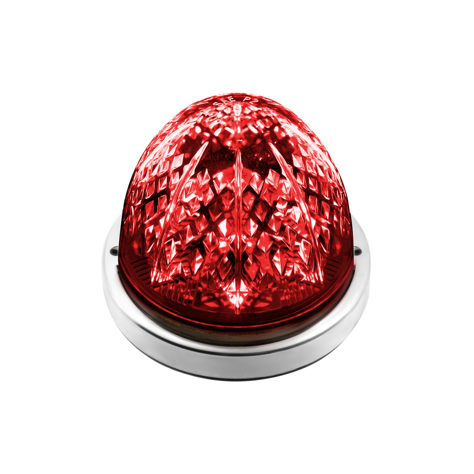 Clear Red Crystal-Comet Dual Function LED Watermelon Light