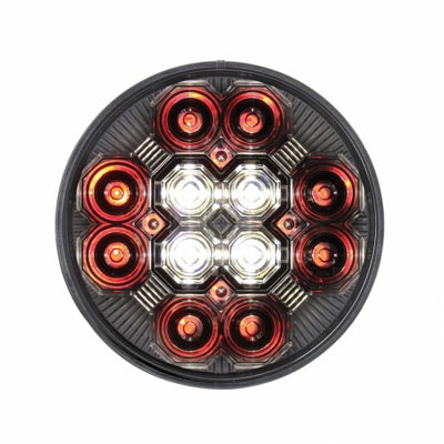 4" Clear Combo Stop, Turn & Tail - Backup Light