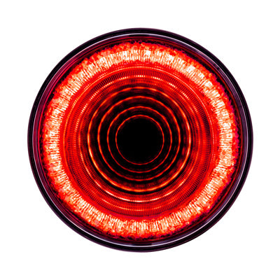 4" Red Mirage Stop, Turn & Tail Light