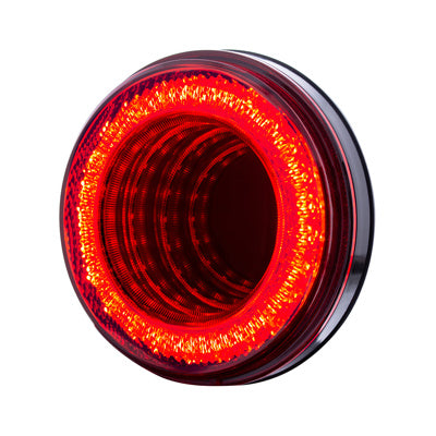 4" Red Mirage Stop, Turn & Tail Light