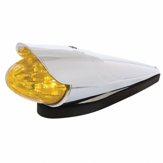 Grakon 1000 Style Cab Light Kit With Visor - Amber LED/Amber Lens