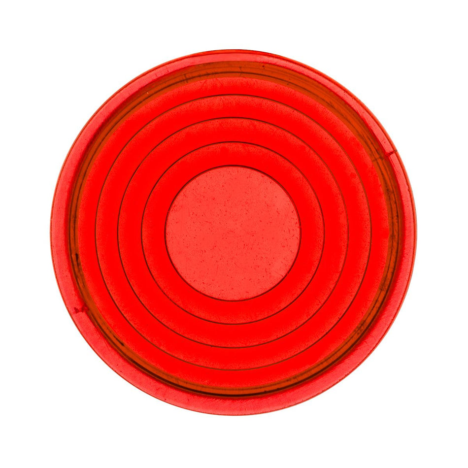 Round Map Light Lens For 2006+ Peterbilt - Red