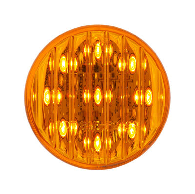2" Round Amber LED