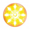 2" Round Clear Amber Beehive LED