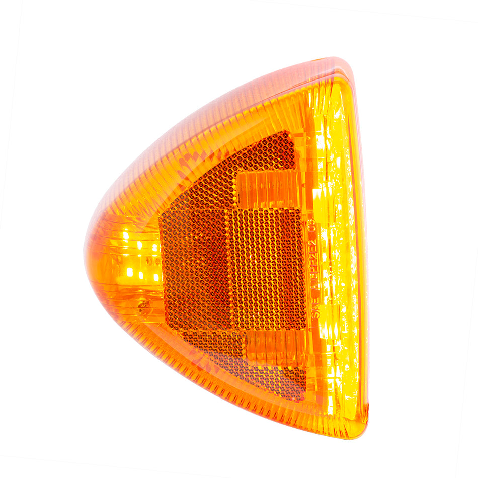 Turn Signal Light For 1987-2007 Peterbilt - Amber LED/Amber Lens
