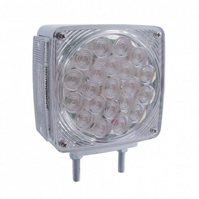 Double Stud / Double Face Clear Lens LED Light - Passenger Side