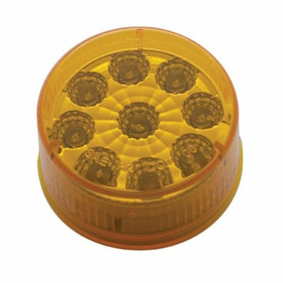 2" Round Amber Reflector LED