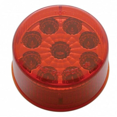 2" Round Red Reflector LED