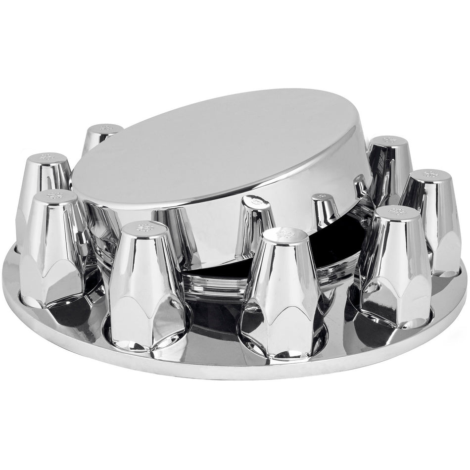 Chrome Plastic ABS Front Axle Cover Set