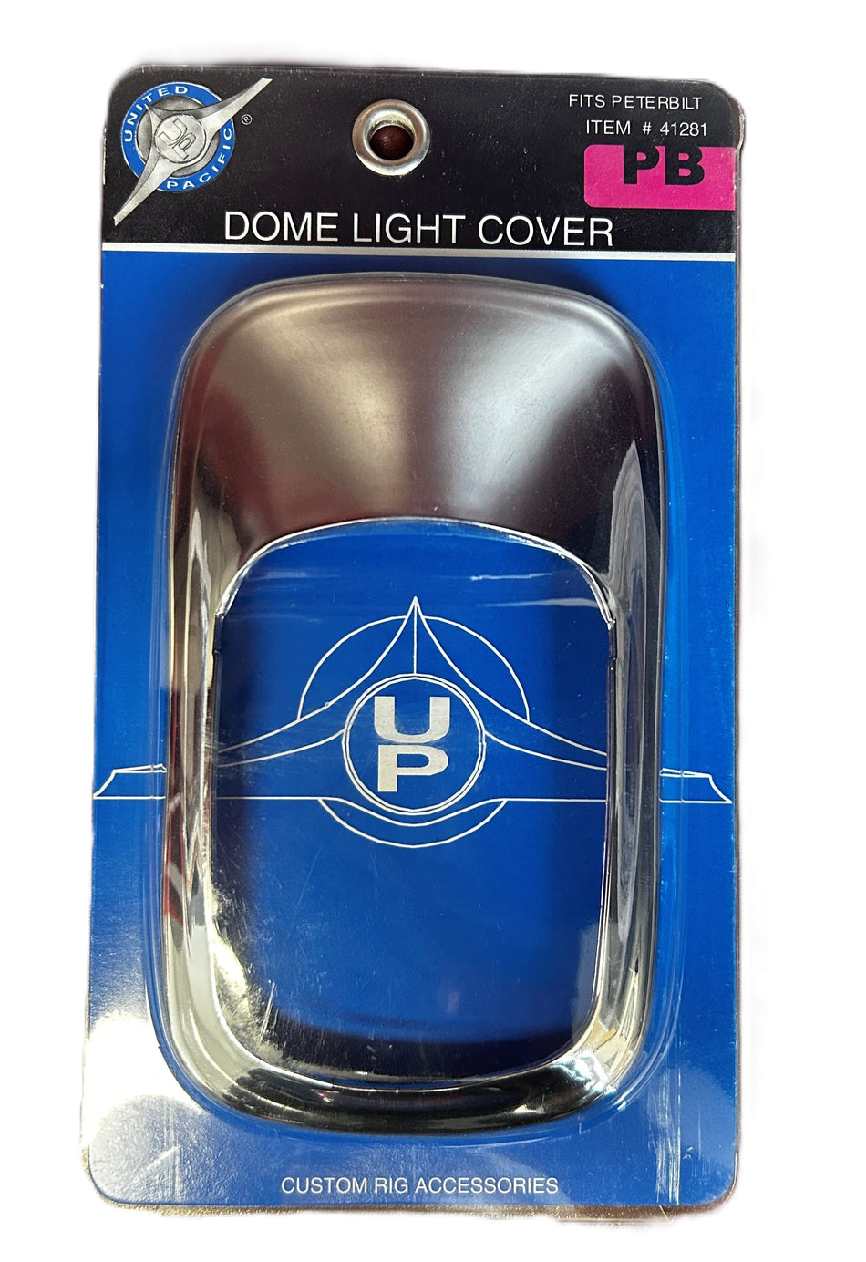 Peterbilt Chrome Plastic Dome Light Cover