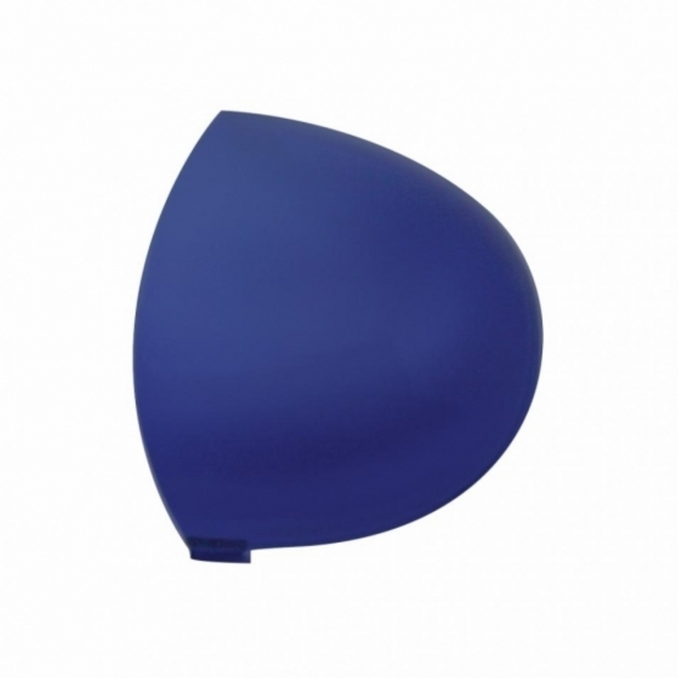 Round Dome Light Lens For 2006+ Kenworth - Blue (Pack of 2)