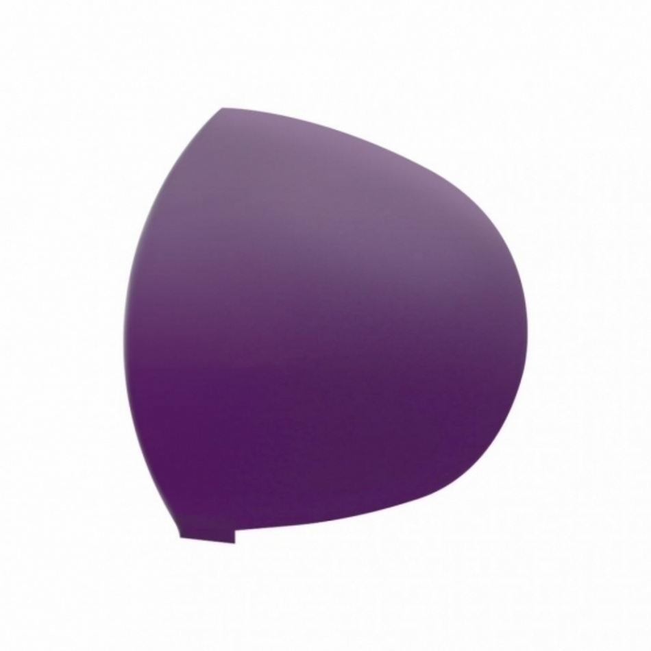 Round Dome Light Lens For 2006+ Kenworth - Purple (Pack of 2)