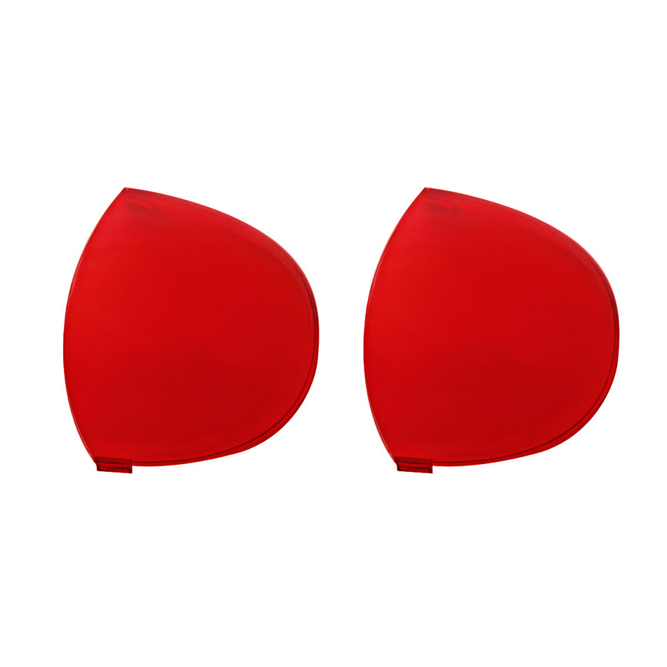 Round Dome Light Lens For 2006+ Kenworth - Red (Pack of 2)