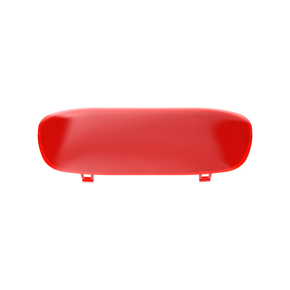 Center Dome Light Lens For Kenworth - Red