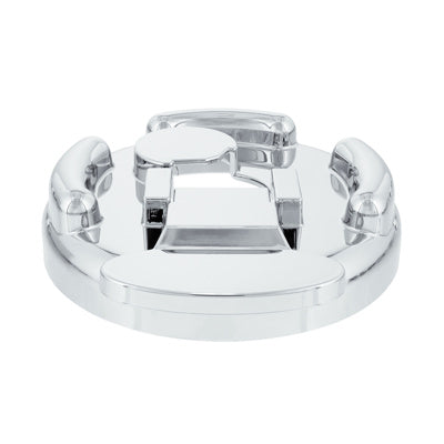 Peterbilt Locking Chrome Plastic Fuel Cap Cover