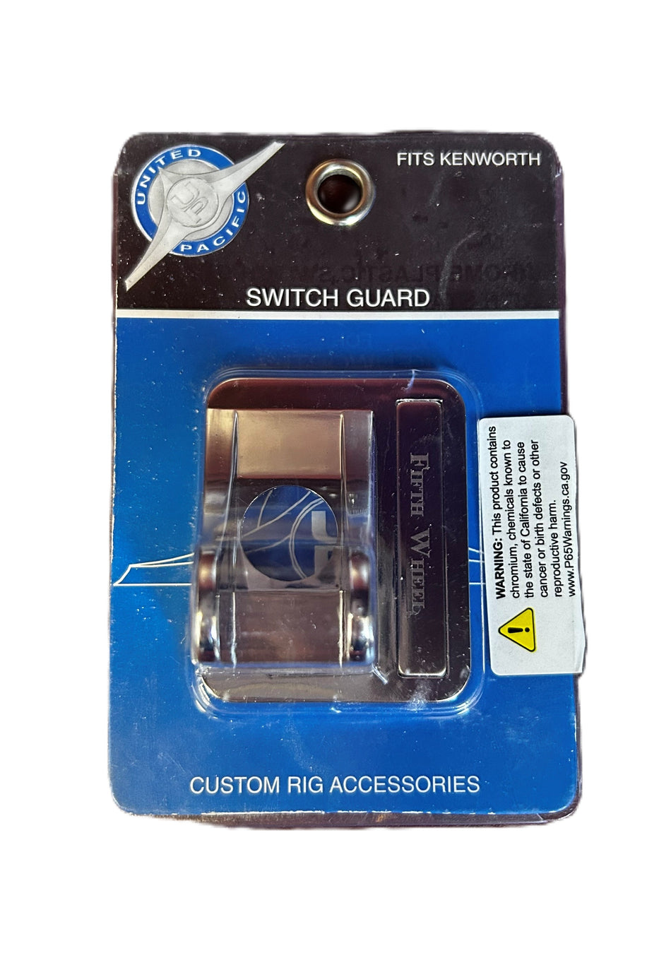 Kenworth Chrome Plastic Switch Guard - Fifth Wheel