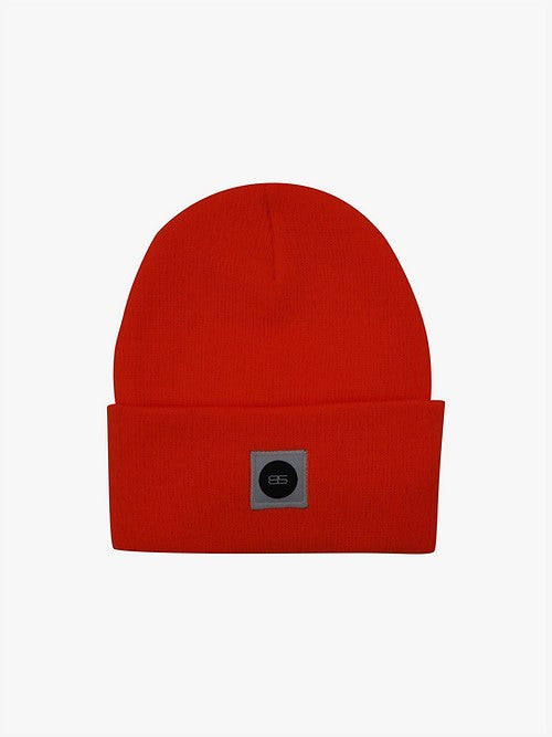 Big Strappers Neon Orange Beanie