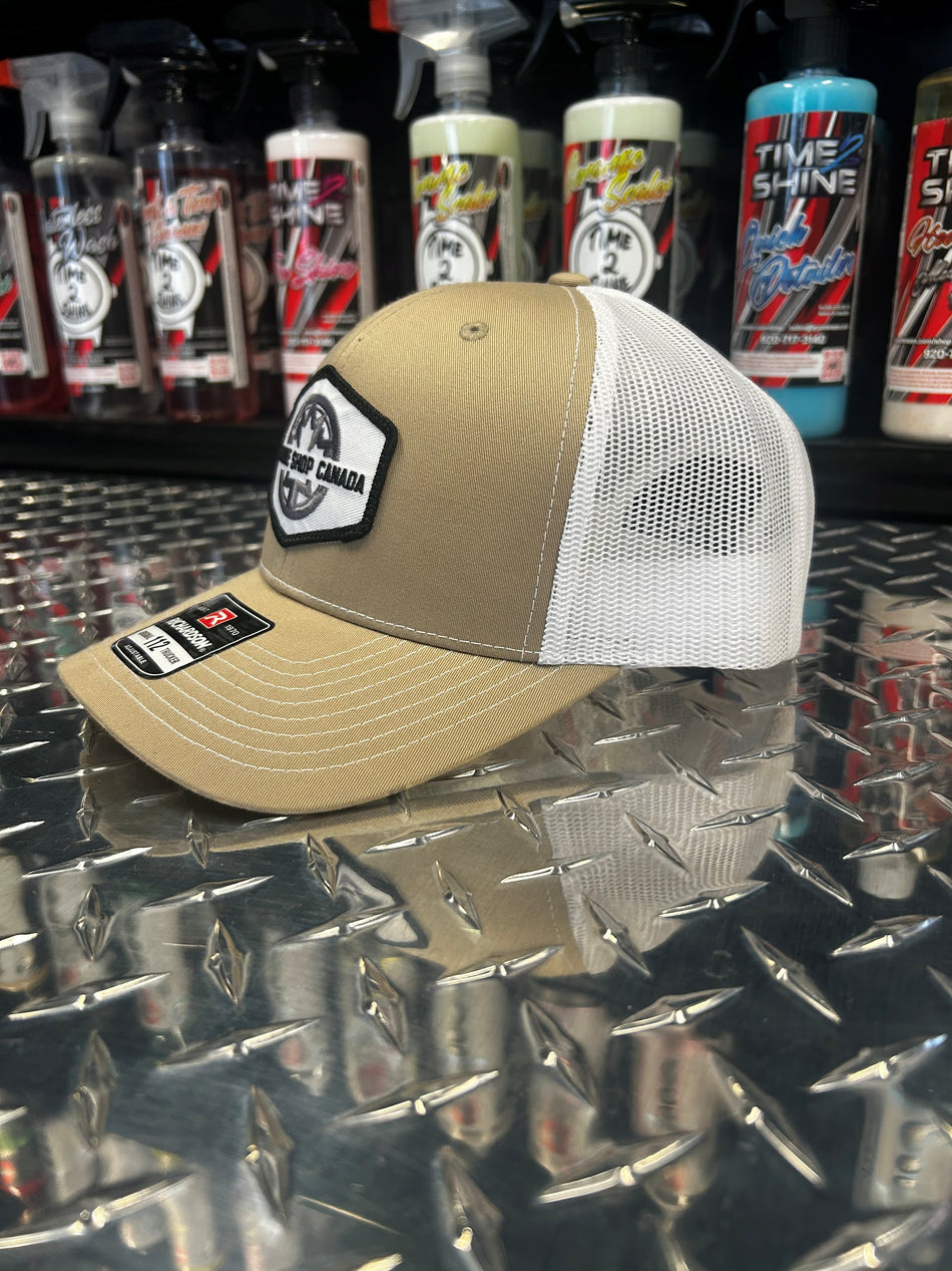 Trucker Snapback - Khaki / White