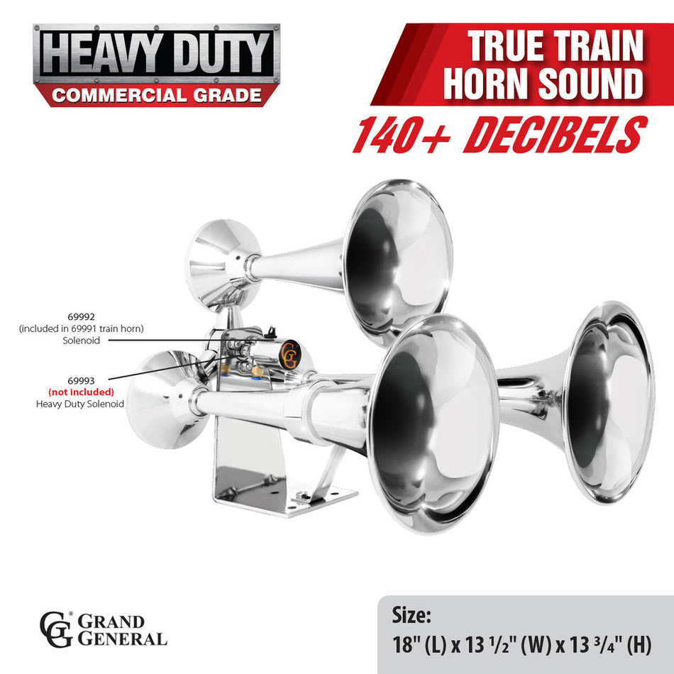 Grand General Deluxe Heavy Duty Train Horn