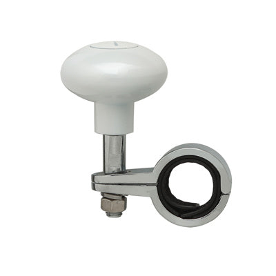 Pearl White Steering Wheel Spinner