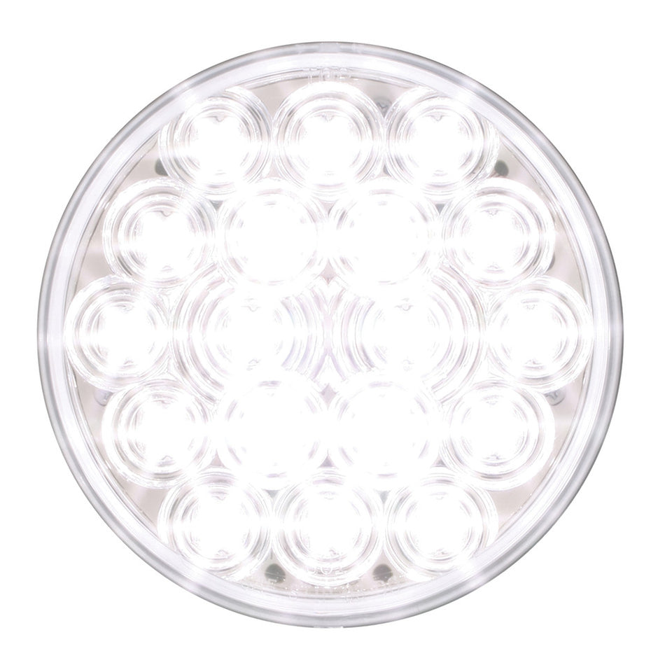 4" Fleet Series Clear White LED Light
