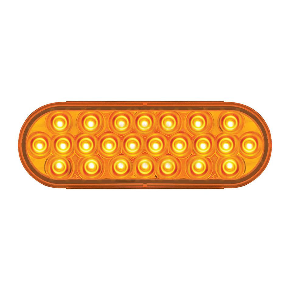 Pearl Amber Oval LED Light