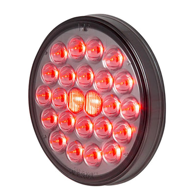 4" Pearl Smoked Red Stop, Turn & Tail Light
