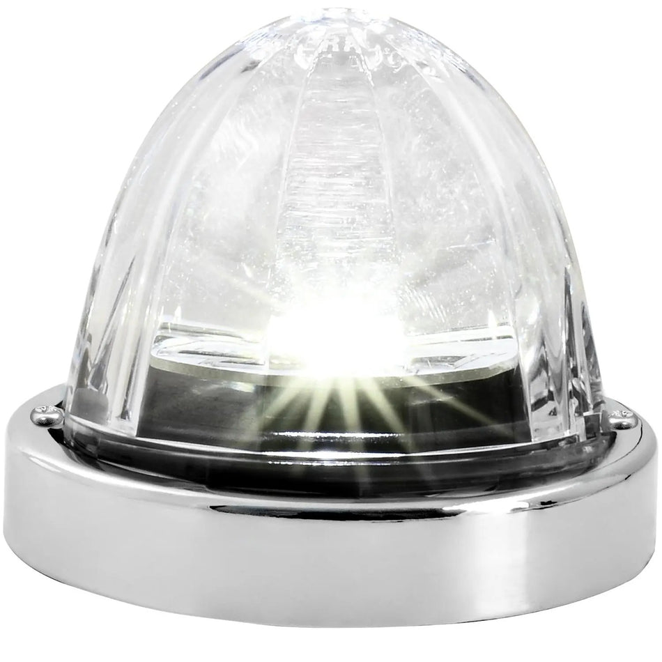 White / Clear Super Star Watermelon LED Light