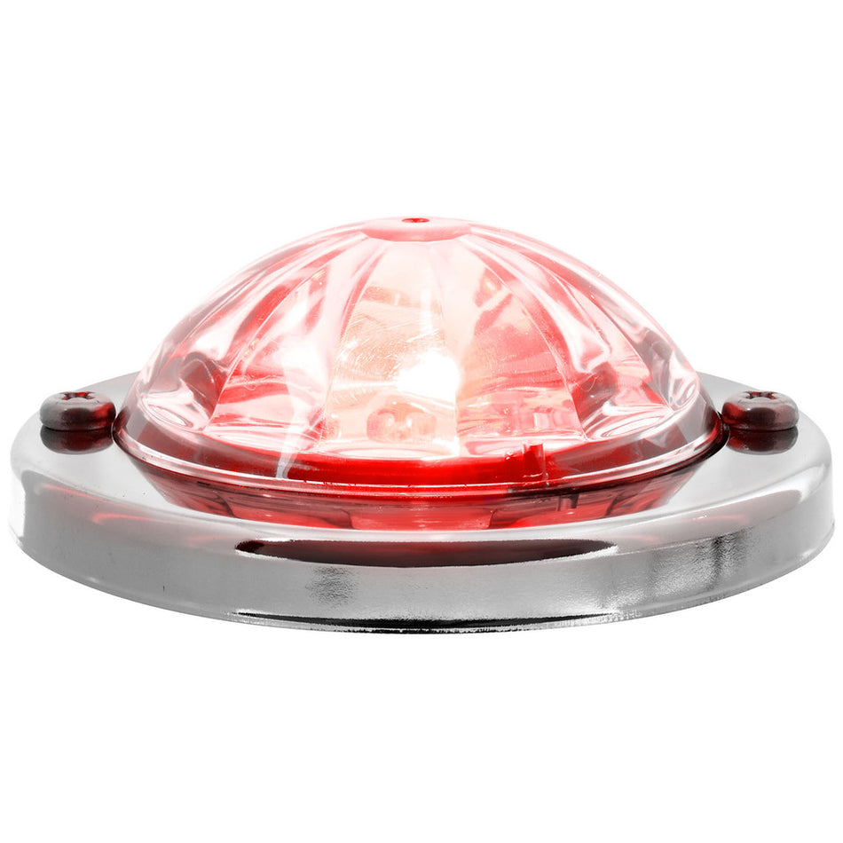 Clear Red Mini Super Star Watermelon LED Light