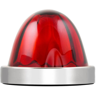Classic Glass Lens Red LED Watermelon