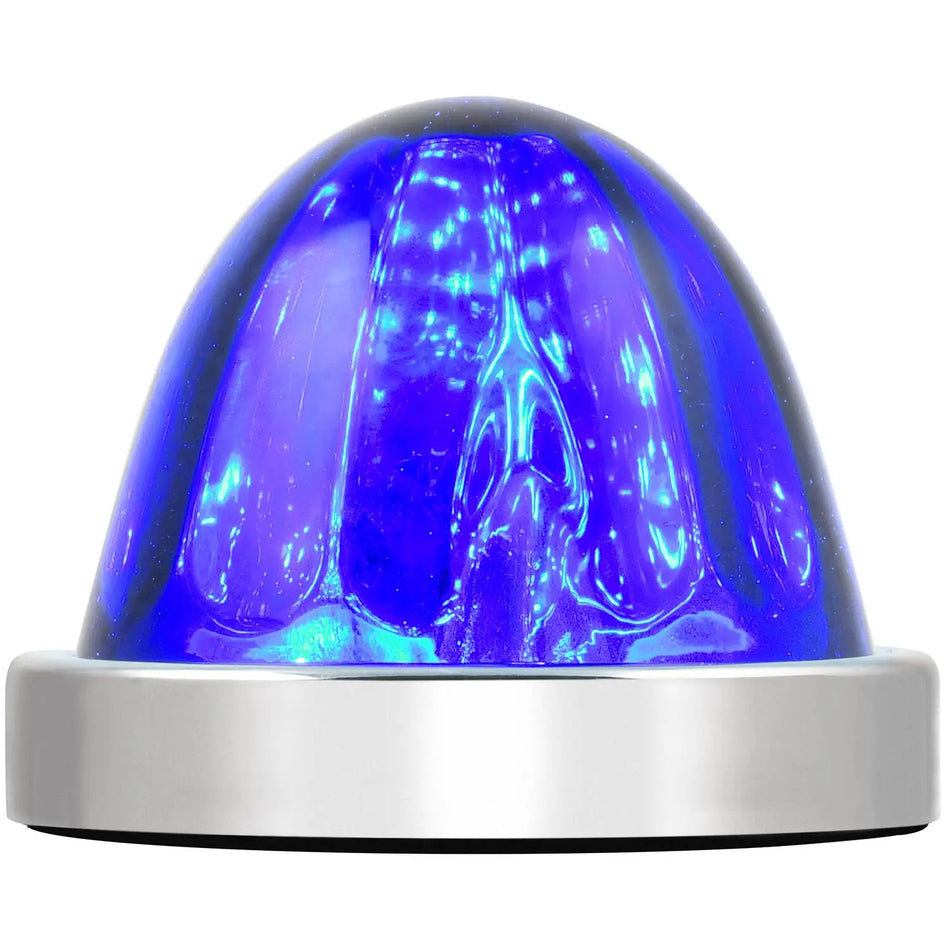 Classic Glass Lens Blue LED Watermelon