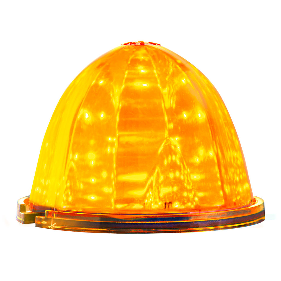 Classic Watermelon Surface Mount LED Light - Amber