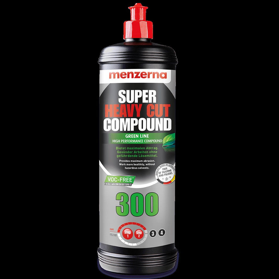 Menzerna Super Heavy Cut 300 Green Line VOC Free Compound
