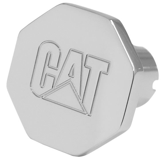 Chrome CAT Trailer Brake Knob