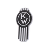 Metallic Grey Old School KW Emblem