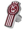 Metallic Red KW Logo Shape Brake Knob