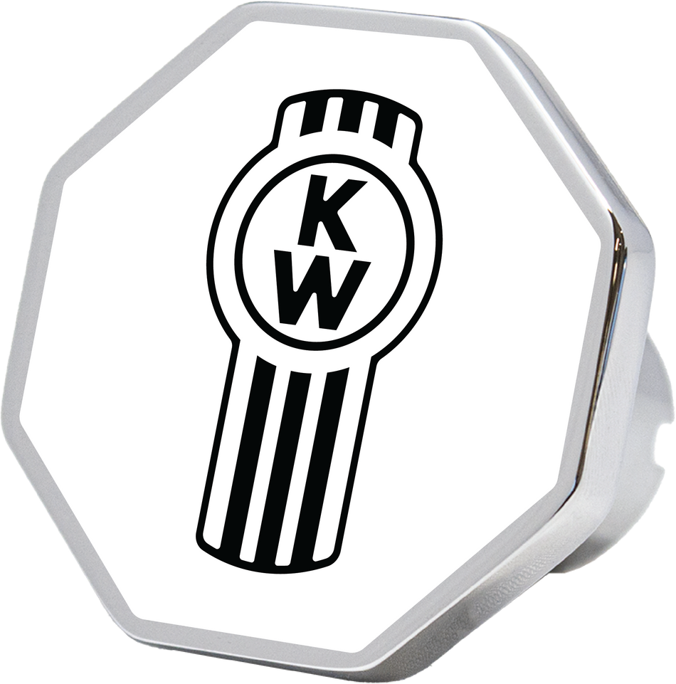 White Kenworth Trailer Brake Knob