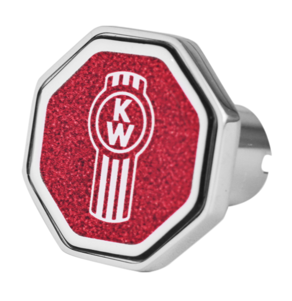 Red Metallic KW Trailer Brake Knob