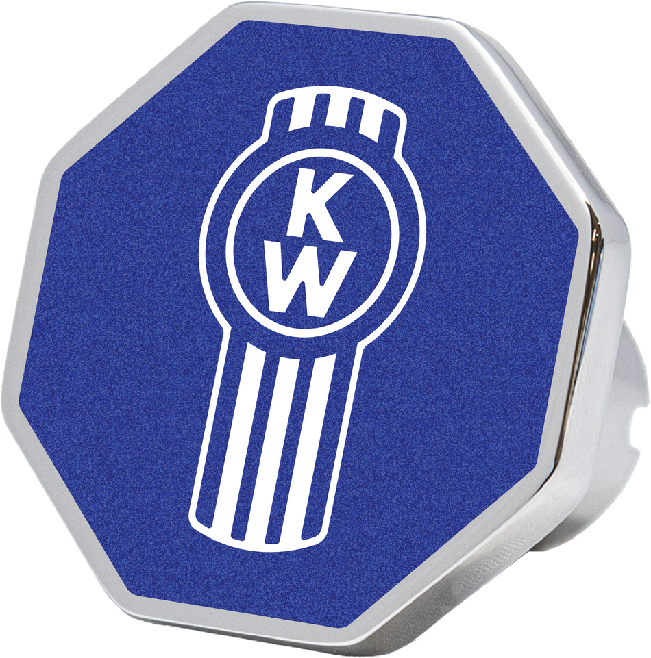 Blue Kenworth Trailer Brake Knob