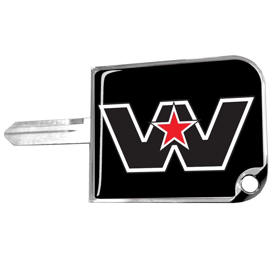 Black Western Star Key Cover