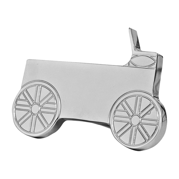 Chrome Wagon Shaped Tractor / Trailer Brake Knob