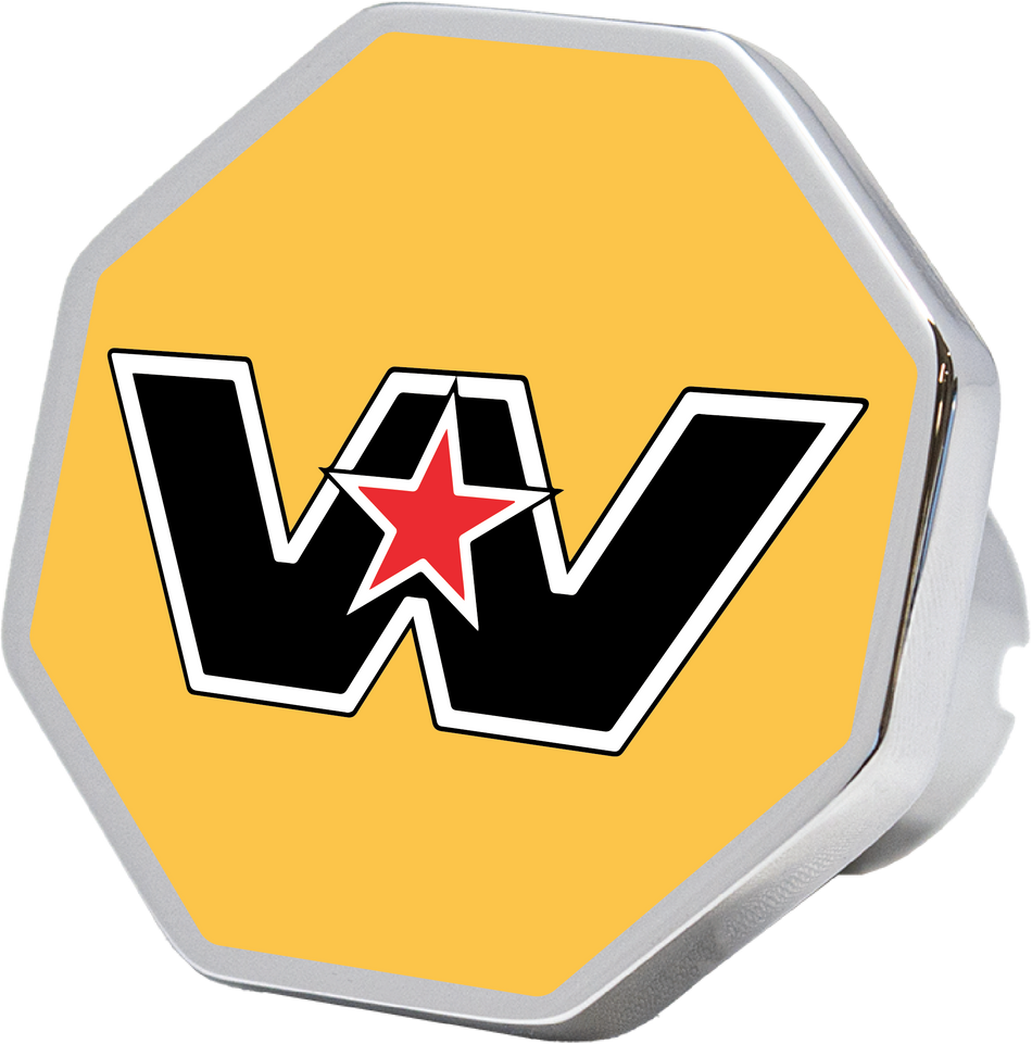 Yellow Western Star Trailer Brake Knob